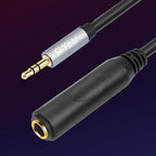 SiYear 1/4" to 3.5mm Headphone Extension Cable - 6.35mm Quarter inch to1/8 Fmale Stereo Jack Audio Adapter for Amplifiers, Speaker, Guitar Amp,Home Theater, Mixing Console (0.3m/2PACK)
