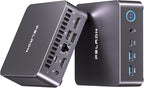 PELADN Gaming Mini PC 7735U(Beats 5825U) 32GB Dual DDR5, 1TB PCIe3.0 SSD - AMD Ryzen 7 7735U Mini Computers with Dual Type-C, WO7 Mini Desktop Computer with RJ45 LAN, WiFi6, BT5.2, USB