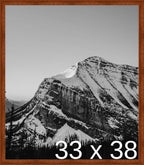 Frame It Easy 33 x 38 Russet Wood Frame (Derby)