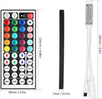 44 Key LED Strip Light Remote Controller, IR Wireless Dimmer with 4-Pin Output for RGB 3528 5050 5630 LED Tape Lights, 12V/24V DC5-24V Power Supply Replacement Remote