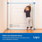 Tapo 1080p Indoor/Outdoor Security Camera - Free Person/Motion/Baby Cry Detection, Color Night Vision, IP65 Weatherproof, SD/Cloud Storage, Works w/Alexa & Google Home HybridCam