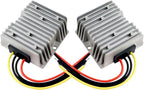 2Pcs DC 24V to 12V 10A 120W Step Down Converter Regulator Waterproof 18V-36V to 12V DC Buck Converter Power Supply Reducer Regulator Voltage Module