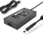 180W 130W AC Charger Adapter Fit for Dell Dock WD19S WD19 WD22TB4 K20A K20A001, TB16 D6000 D6000S Docking Station Business Monitor WD15 K17A001 WD19TBS WD19TB Docking Station Power Supply Cord