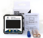 Magnetic Digital Angle Finder Protractor Inclinometer- Digital Inclinometer -Fast & Stable Measurement Tool with Magnetic Base and Backlit Display