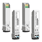 OPSTRAN 10GBASE-LR SFP+ Optical Transceiver Module Compatible with Cisco Meraki MA-SFP-10GB-LR 10G SFP+ LR 1310nm 10km DDM Duplex LC SMF 4 Pack