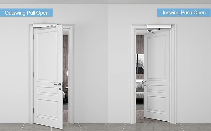 Olideauto Olide-120B Automatic Door Opener Touchless Open,Pair with 2PCS Wireless Slim Touchless Activation Switches Olide-508