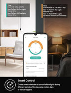 Kasa Smart Motion Sensor Switch, Single Pole, Needs Neutral Wire, 2.4GHz Wi-Fi Light Switch, Works with Alexa & Google Assistant, UL Certified, No Hub Required(KS200MP2),White,2-Pack