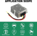 DC 12V Boost to 24V DC Power Converter Boost Converter 8A DC Power Converter Waterproof Module Golf Cart Club car LED lamp, etc