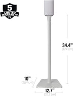 Sanus Fixed Height Speaker Stands for Sonos Era 100 Pair WSSE12