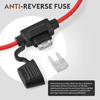 DC 72V 60V 48V 36V 24V 20V 18V Step Down to 12V 10A 120W Converter Golf Cart Voltage Regulator Reducer Buck Power Converter Waterproof Transformer with Fuse(Input Voltage DC18V-72V)