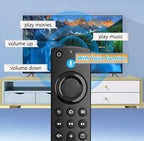 Voice Remote Replacement for Stick 4k 3rd Gen, Fit for Smart TV Stick/ 4K Max, 3rd Gen, 2nd Gen, Lite, Cube(1st Gen & 3nd Gen)