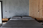 Cozy Earth Luxury Bed Sheet Set - 100% Viscose from Bamboo Fabric, Ultra-Soft & Breathable, Fits Regular & Deep Pocket Mattresses up to 20" - 4 Pieces Full Sheet Set Charcoal Grey