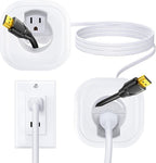 HAPYTHDA in-Wall Cable Management Kit, Wire Hider for Power & Low Voltage Cables, TV Cord Hider for Wall Mounted TV, TV Cable Hider Wall Kit, Includes Hole Saw Drill Attachment