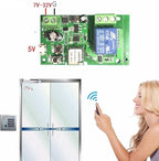 MHCOZY WiFi Wireless Smart Switch Relay Module for Smart Home 5V 5V/12V，Ba applied to access control, turn on PC, garage door (12V)