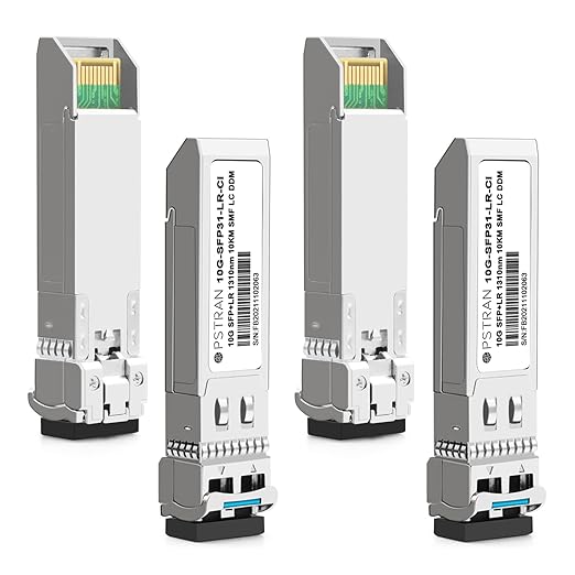 OPSTRAN 10GBASE-LR SFP+ Optical Transceiver Module Compatible with Cisco SFP-10G-LR SFP-10G-LR-S SFP-10G-LR-X 10G SFP+ 1310nm 10km DDM Duplex LC SMF 4 Pack