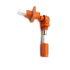 300A 1500V Battery Energy Storage Connector, 70-95mm² High Current Connectors Quick Plug Terminal Orange Right Angle Plug and Socket IP67 Waterproof Power Adapter Threaded Wiring