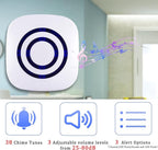Shaogax Motion Sensor Alarm System, Wireless Home Security Driveway Alarm Indoor, Motion Detector Alert with 2 Sensor and 1 Receiver -38 Chime Tunes