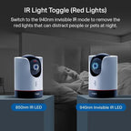 TP-Link Tapo 2K QHD Pan/Tilt Wi-Fi Camera | Apple HomeKit | Physical Privacy Mode | Color Night Vision | Motion Tracking | 2-Way Audio | Local/Cloud Storage | Works w/Alexa&Google Home | (Tapo C225)