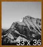 Frame It Easy 33 x 36 Hazel Wood Frame (Derby)