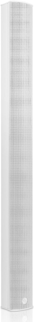 Sound Town Weatherproof Compact Aluminum Line Array Column Speaker with Wall Mount Bracket, 10 x 3 Woofers, 6 x 1.2 Dome Tweeters, White, for Church, Indoor & Outdoor Installation (CARPO-M106W)