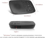 Hosmart UltraSpeak Intercoms Wireless for Home, 2025 Two-Way Real-time Intercom Full Duplex Wireless Intercom System for Home Use, House Intercom System for Business with 1200 Feet Range (2 Stations)
