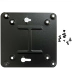 GinTai for Intel NUC Vesa Adapter Mount Bracket to Attach NUC Mini PC Computer to The Back of a Monitor Mounting Plate Not Skull or Hades(With 8pcs Screws) Intel NUC 4 5 6 7 8 10 11 13 General purpose