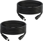 5.5mm x 2.1mm 9.8FT DC Power Extension Cable Male to Female 12V/24V 14AWG DC Connection Cable for CCTV Surveillance Camera Amplifiers LED Strip Lights Solar Panels Energy Storage Power Supply 2 pcs