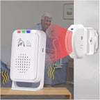 Bed Alarm for Elderly Adults Wireless，Bed Sensor Alarm and Fall Prevention for Elderly/Dementia Patients and More,Caregiver Pager/ Motion Sensor Alert with Vibration【 Newly Upgraded】