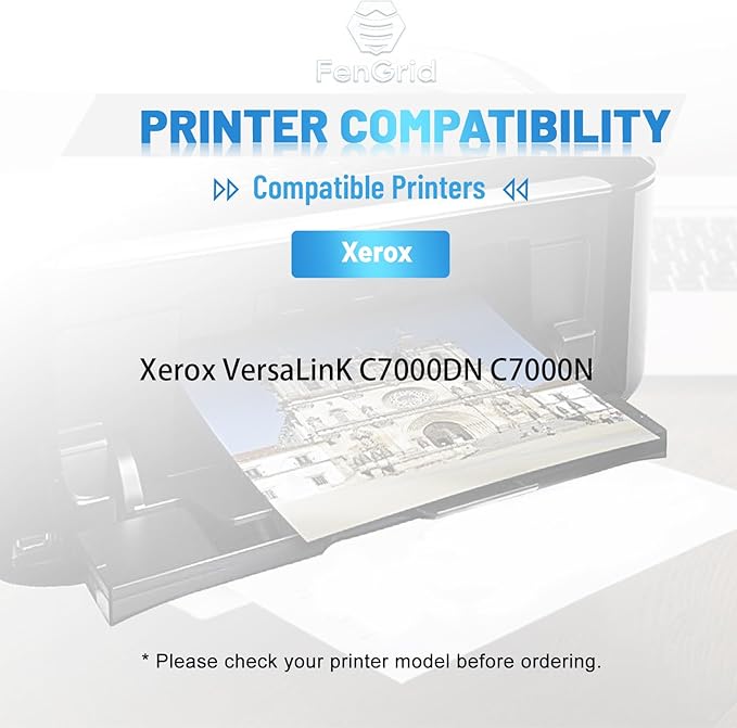 OEM 106R03758 Toner Cartridge Yellow Extra High Capacity 10,100 Page-Yield Works with Printer Models Xerox VersaLink C7000 C7000N C7000DN C7000V (Yellow)