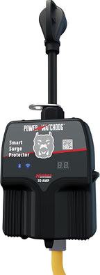 Power Watchdog PWD30W Smart RV Portable Surge Protector 30 Amp - Patented WiFi and Bluetooth Connectivity - Monitor Voltage/Amperage/Wattage- IP65 Water-Resistant