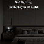 FSHVQKD Moon in Cloud Night Light,Plug-in Nightlights Auto Sensor Night Lamp Dusk to Dawn Lamp Home Decor for Nursery Children Girls Boys