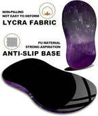 KUOSGM Mouse Pad Wrist Support, Ergonomic Mouse Pad with Massage Dot, Comfortable Computer Mouse Pad for Laptop, Wrist Rest Pain Relief Mousepad with Non-Slip PU Base for Office & Home, 12 x 8 in