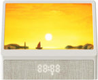 ZDAGELD Sunrise Alarm Clock with Wireless Speaker Sleep Sounds, Smart Wake Up Light for Natural Sunrise Sunset Simulation, Bedside Lamp with White Noise for Better Sleep, Ideal Gift