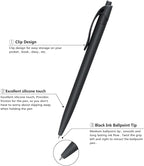 Aozora Pens Bulk 30 Pack Black Click Pens No Bleed Wholesale Retractable Ballpoint Pens Medium Point,Smooth Ink Pens for Journaling School Office Supplies 1.0MM Black Ink