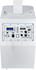 Rockville TITAN ARRAY SYSTEM White, 3200W Powered Column Array Speaker System, Dual 10” Subwoofers, (10) 3.5” Drivers, Bluetooth, Carry Bags Included, Perfect for DJs, Live Sound, and Events