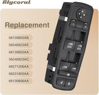 Blycorul Master Power Window Switch Driver Side Replacement for 2011-2020 Chrysler 300 Chrysler 200, 2011-2019 Dodge Charger, 2016-2022 Ram 1500/2500/3500 - Replaces OEM 68139805AB, 56046823AE