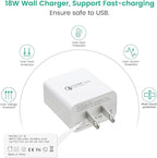 Under Cabinet Lighting USB C Charging Cable, Charger for MCGOR Motion Sensor Light Indoor, with Power Adapter