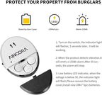 Window Alarm Sensors 4 Pack, Glass Break Sensor 130DB Loud Window Vibration Alarms, Burglar Intruder Entry Detector for Indoor Home Office Apartment & RV Security