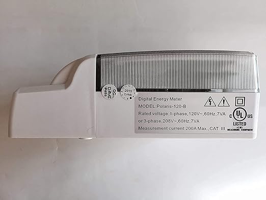 DAE P254-600 KIT, 600A, RS485, UL kWh Smart Submeter, 3 Phase, 120-480V, 3 Split Core CTs (Inner Dia. 1.38 inch)
