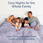 Full XL Bed Sheet Set - 4 Piece Extra Long Extended Full XL Sheets - Soft, Breathable & Cooling - Fits 8" to 16" Mattress with Deep Pockets - 54" x 80" - Wrinkle and Fade Resistant - Light Lavender