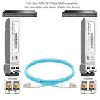 OPSTRAN 10GBASE-SR SFP+ Optical Transceiver Module Compatible with Palo Alto PAN-SFP-Plus-SR 10Gbps 850nm 300m DDM Duplex LC MMF