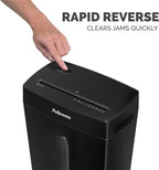 Fellowes P-40C 8 Sheet Cross-Cut Deskside Paper Shredder for Home Office