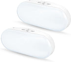 DORESshop RGB 120V Night Lights Plug into Wall, 0.7W LED Night Light for Kids Room, Bathroom Night Light, Stair Lights, Hallway Light, Color Moving, 2 Pack Christmas Gifts