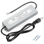 LLTOP LED Driver 100 Watts 100-264V AC to 24V DC 4.16A Power Supply Waterproof Low Voltage Transformer Ultra Thin Converter for Indoor Outdoor LED Lights