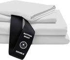 THE LAD COLLECTIVE 3.0 Bedding Set Twin XL Size 4 Pieces Premium Bed Set with Fitted Sheet, Top Sheet, and 2 Pillowcases, Malibu White