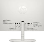 HP 21.5" FHD All-in-One Desktop Computer, 32GB RAM 1TB, Dual-Core Intel Celeron, Windows 11 Pro, Snow White (Renewed)