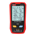 UNI-T UT673PV Solar Panel Tester, Solar MPPT Meter, 800W Photovoltaic Module Maximum Power Tester, Intelligent Manual/Auto MPPT Test, Large LCD and Multiple Result Displays