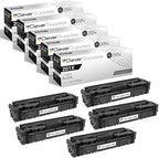 CS Replacement Toner Cartridge Compatible with HP 201X CF400X Black Color Pro MFP M277n Pro M252 Pro M252dw Pro MFP M277 Pro M277dw 5 Set
