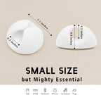 SmiLife Cable Clips, Cord Holder, Adhesive Cord Clips, Wire Holder for Cable Management, Phone Charger, Desk, Wall, Nightstand and Office, White 9 PCS