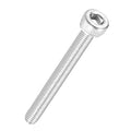 Kozelo 50pcs Socket Head Cap Screws - [M3-0.5 x 30mm] 304 Stainless Steel Allen Socket Drive for Electrical Motor 3D Printing Fan Engine Replacement Use, Silver
